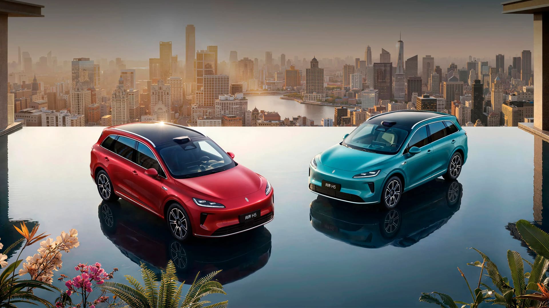 Электромобили Shangjie H5 EV из Китая